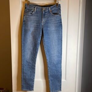 Citizen’s of Humanity size 28.Avedon ankle skinny jeans. Distressed. Stretch,EUC